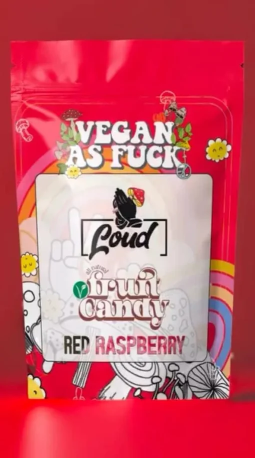 Loud Caps Red Raspberry Gummies