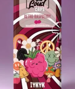 Loud Caps Retro Raspberry Chocolate