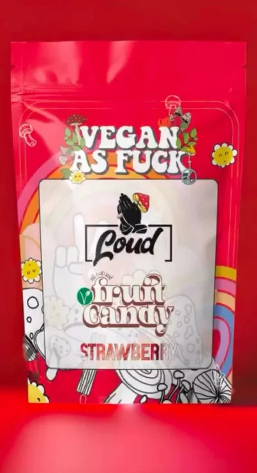 Loud Caps Strawberry Gummies